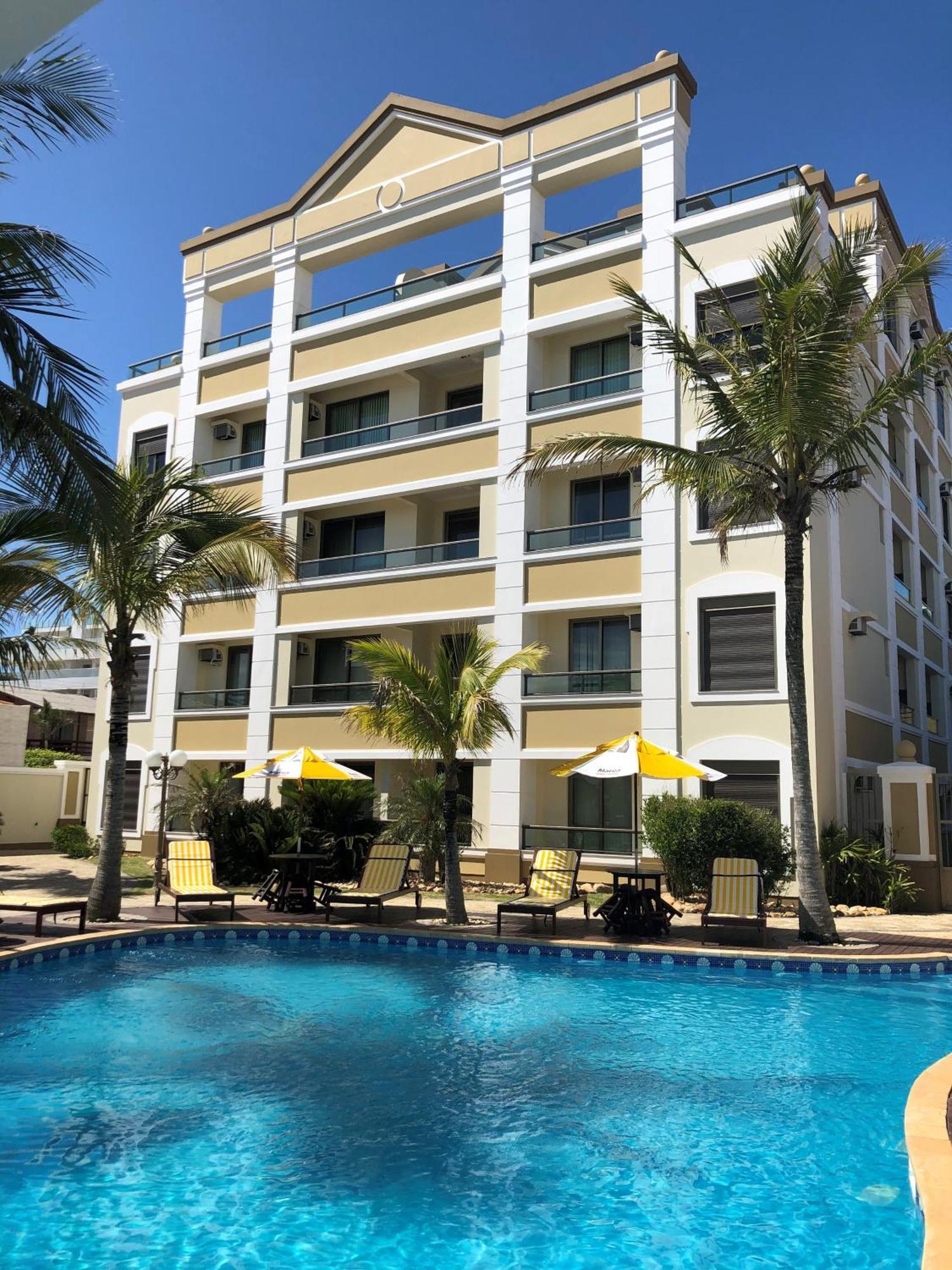 Apartahotel Golfinhos -dois Frente Ao Mar!!!